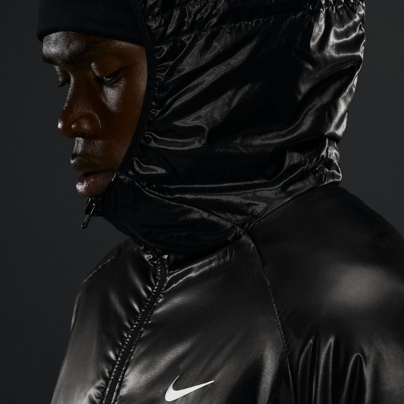 Vyriška bėgimo striukė Nike Miler Aerolayer black/dmoke grey 10