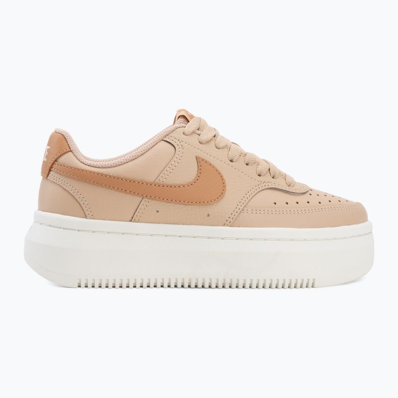 Moteriški batai Nike Court Vision Alta shimmer/sail/light cognac 2