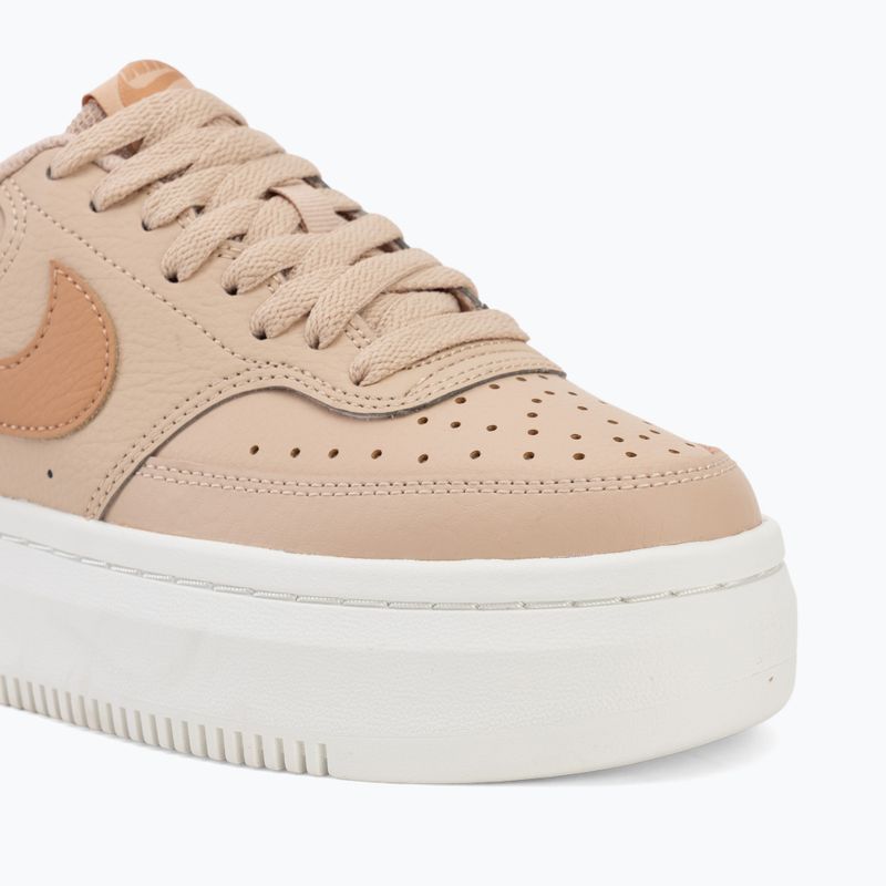 Moteriški batai Nike Court Vision Alta shimmer/sail/light cognac 7
