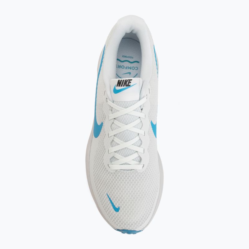 Vyriški bėgimo batai Nike Revolution 8 off white/vast grey/light current blue 5