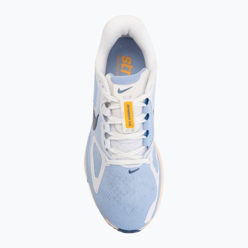 Moteriški bėgimo batai Nike Structure Plus white/aluminum/sundial/mystic navy 5