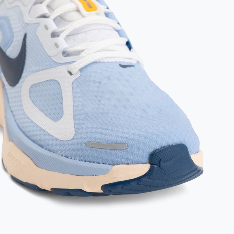 Moteriški bėgimo batai Nike Structure Plus white/aluminum/sundial/mystic navy 7
