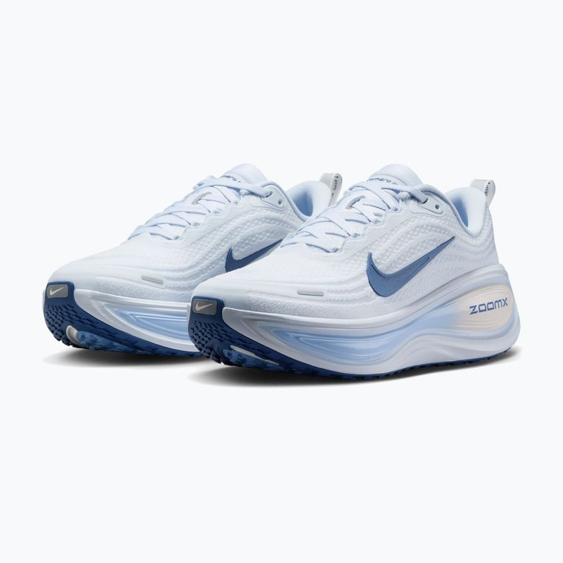 Moteriški bėgimo batai Nike Vomero Plus white/aluminum/football grey/mystic navy 3