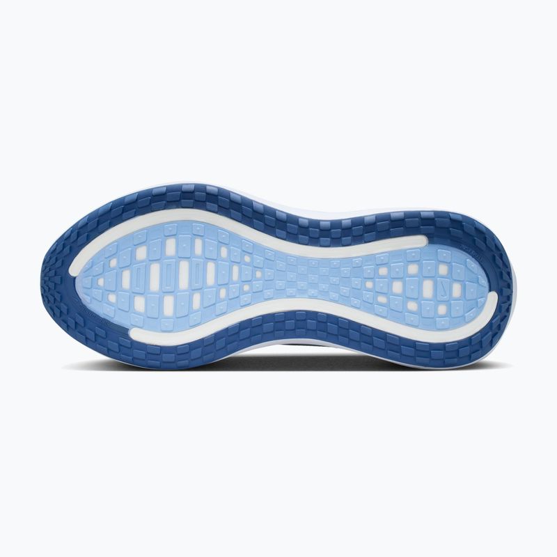 Moteriški bėgimo batai Nike Vomero Plus white/aluminum/football grey/mystic navy 4