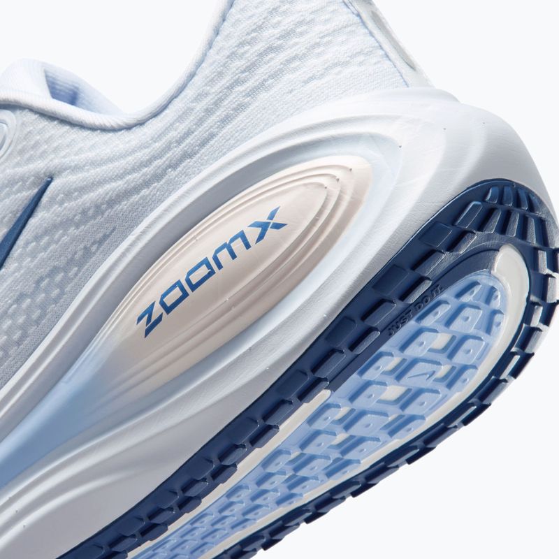 Moteriški bėgimo batai Nike Vomero Plus white/aluminum/football grey/mystic navy 8