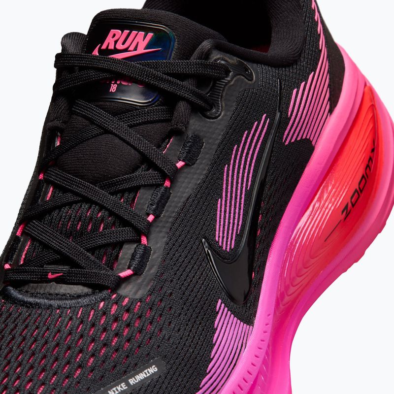 Moteriški bėgimo batai Nike Vomero 18 black/hyper pink/laser crimson/black 7