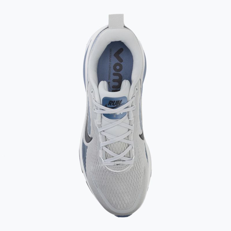 Vyriški bėgimo batai Nike Vomero 18 grey fog/off white/dark obsidian 5