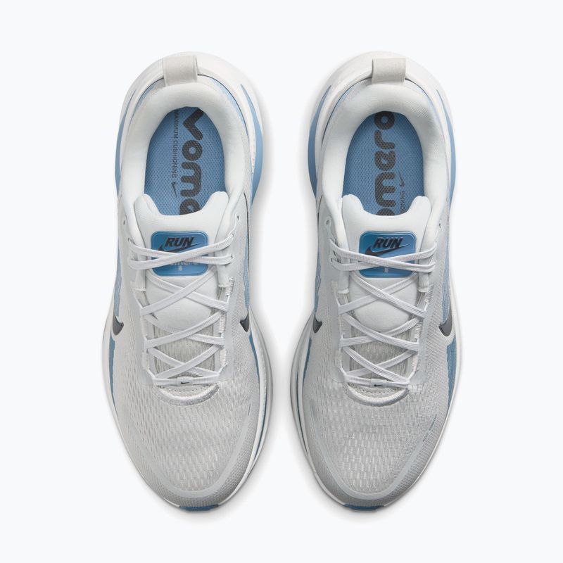 Vyriški bėgimo batai Nike Vomero 18 grey fog/off white/dark obsidian 5