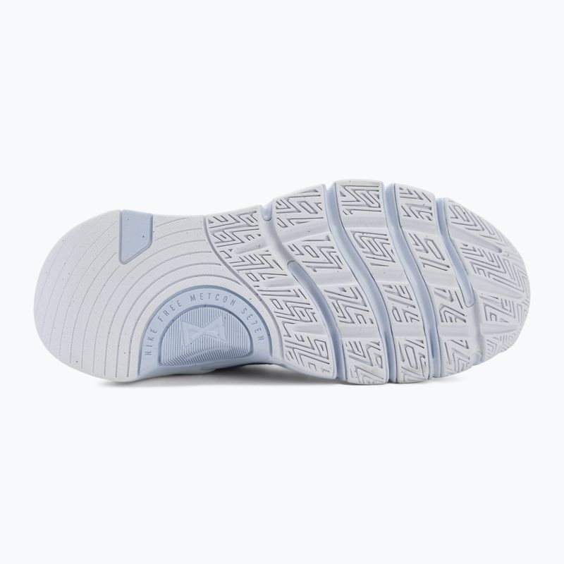 Moteriški treniruočių batai Nike Free Metcon 7 hydrogen blue/football grey/white 4
