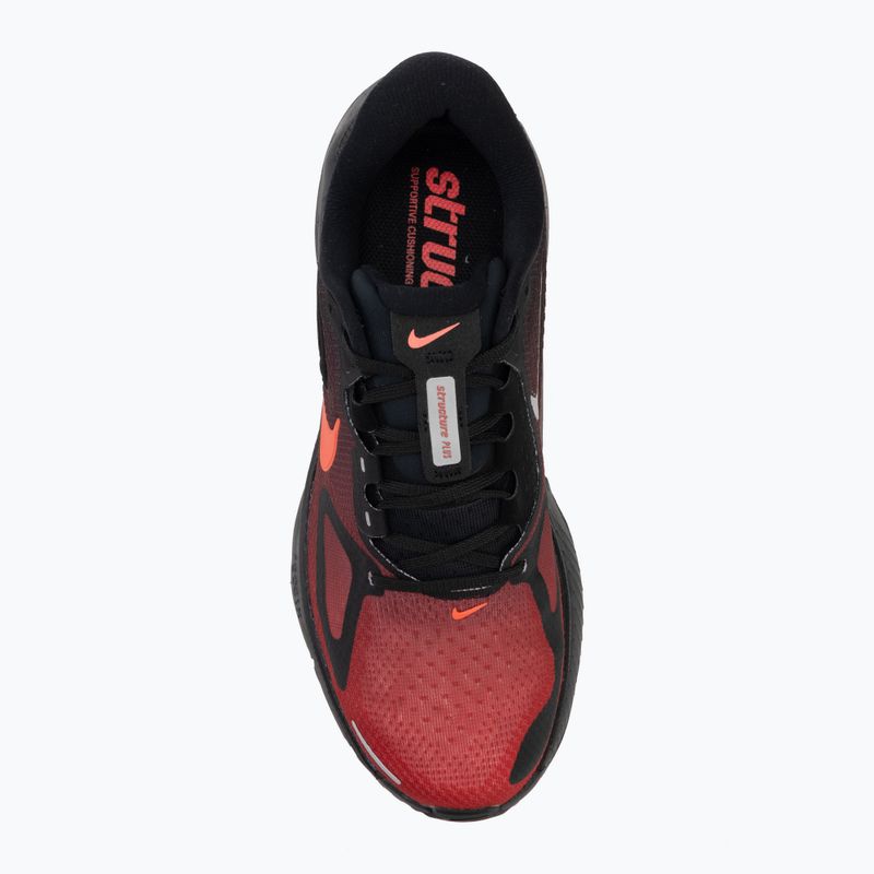 Vyriški bėgimo batai Nike Structure Plus black/university red/bright crimson 5