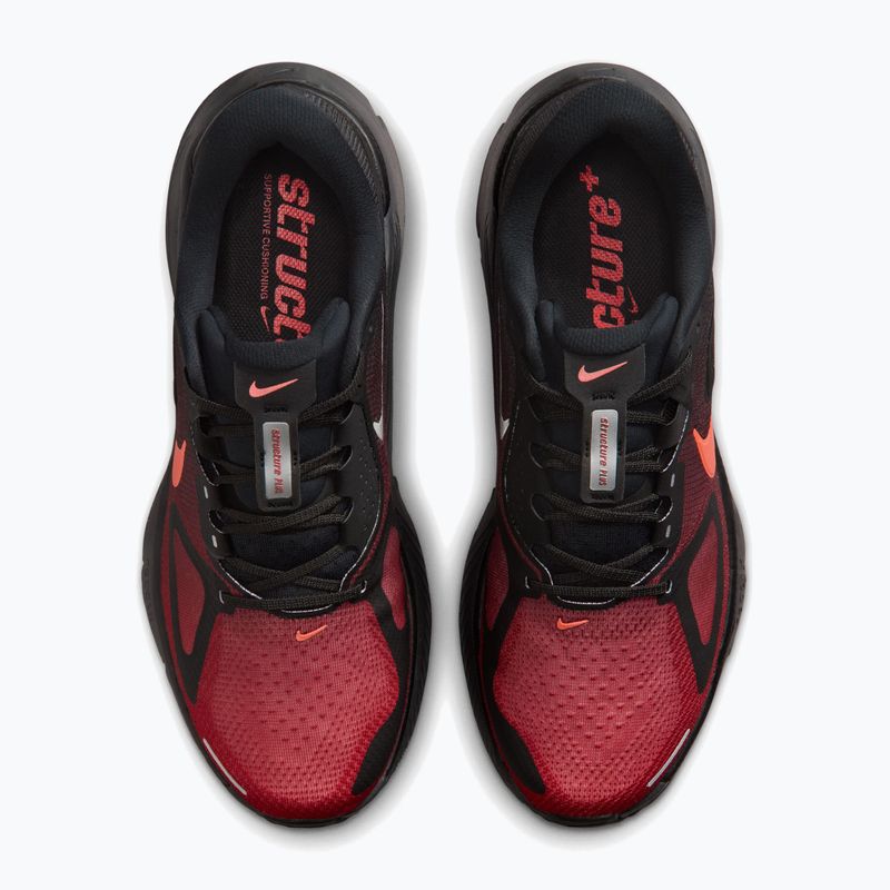 Vyriški bėgimo batai Nike Structure Plus black/university red/bright crimson 5