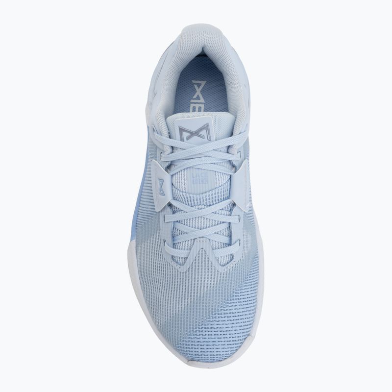 Moteriški treniruočių batai Nike Metcon 10 hydrogen blue/aluminum/hydrogen blue 5