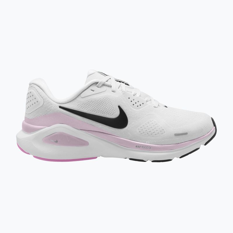 Moteriški bėgimo batai Nike Structure 26 white/bleached lilac/light magenta/black