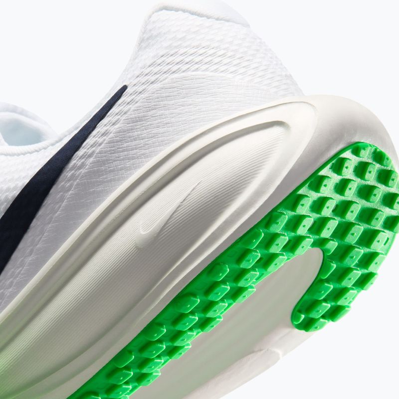 Vyriški bėgimo batai Nike Revolution 8 white/green spark/midnight navy 8