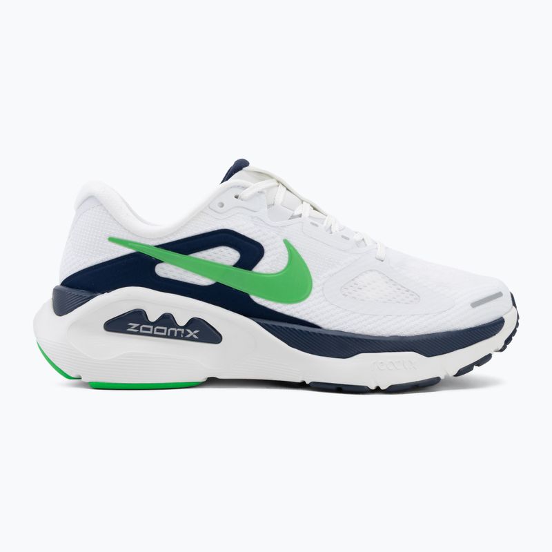 Vyriški bėgimo batai Nike Structure Plus white/midnight navy/green spark 2