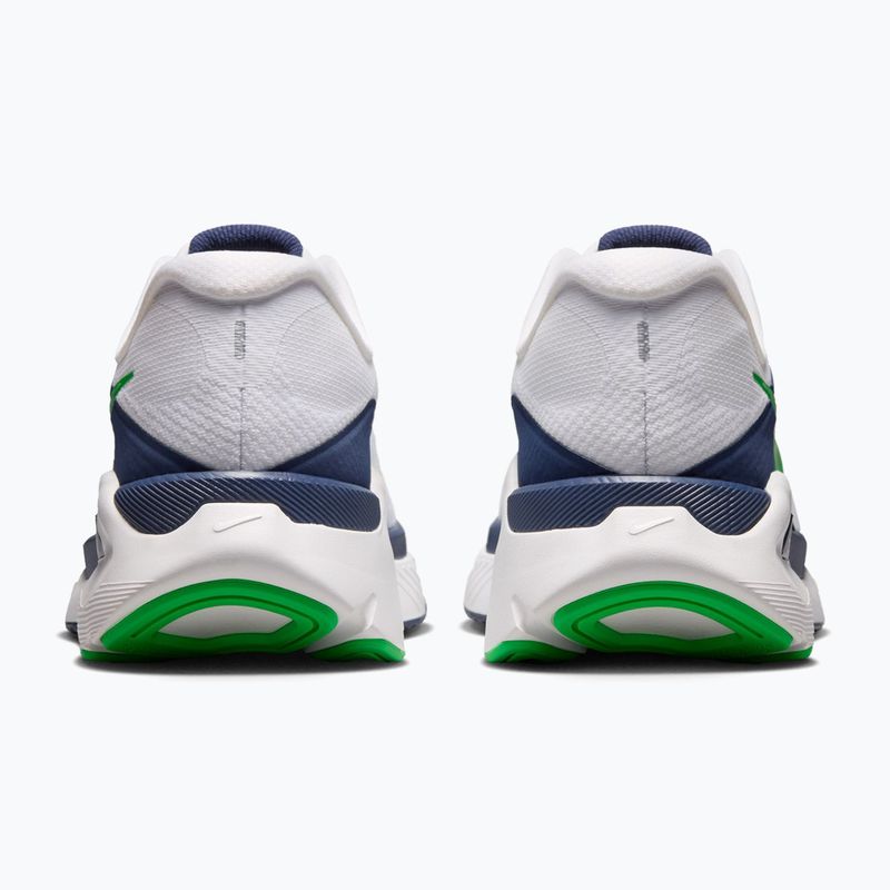 Vyriški bėgimo batai Nike Structure Plus white/midnight navy/green spark 6