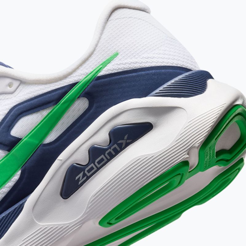 Vyriški bėgimo batai Nike Structure Plus white/midnight navy/green spark 8