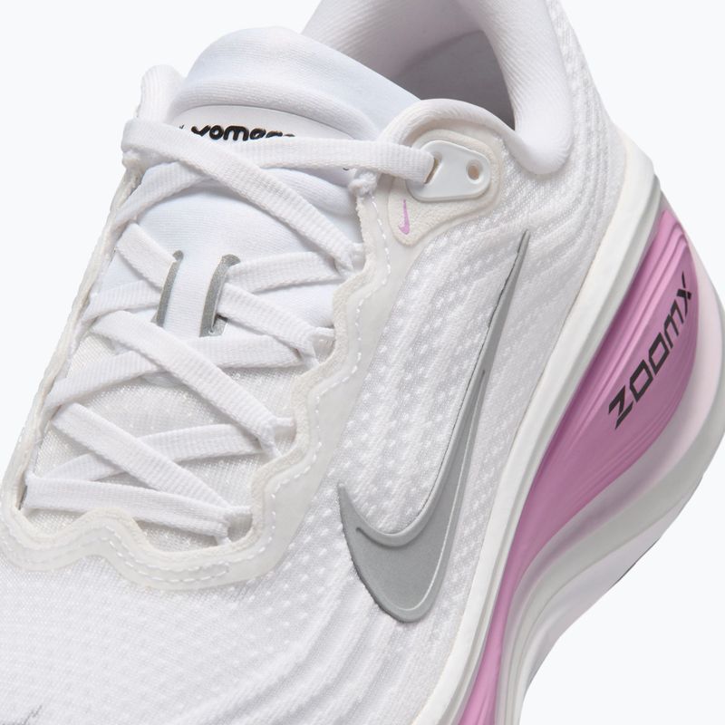 Moteriški bėgimo batai Nike Vomero Plus white/bleached lilac/metallic silver 7