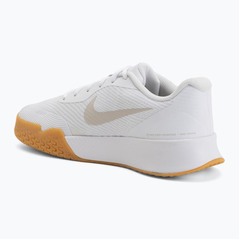 Vyriški teniso batai Nike Vapor Lite 3 White/Summit White/Light Orewood Brown 3