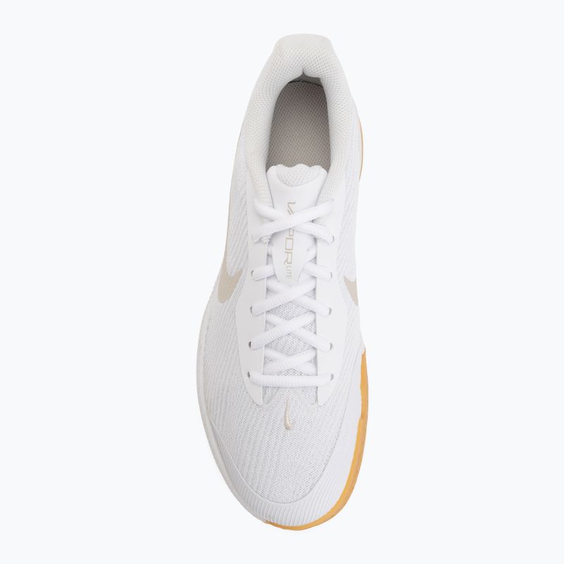 Vyriški teniso batai Nike Vapor Lite 3 White/Summit White/Light Orewood Brown 5
