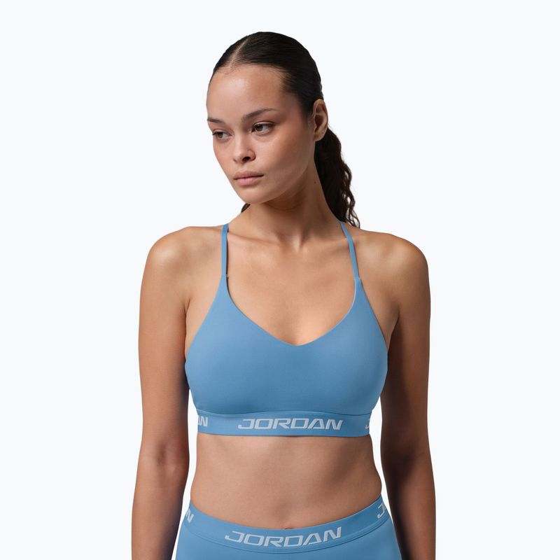 Sportinė liemenėlė Jordan Sport Essentials blue beyond/blue beyond/white/white