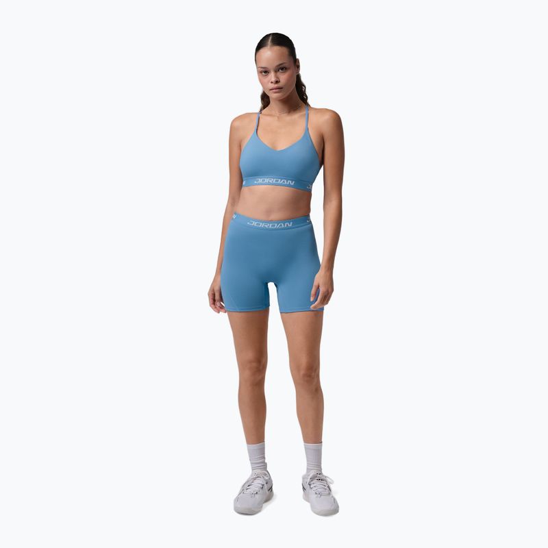 Sportinė liemenėlė Jordan Sport Essentials blue beyond/blue beyond/white/white 2