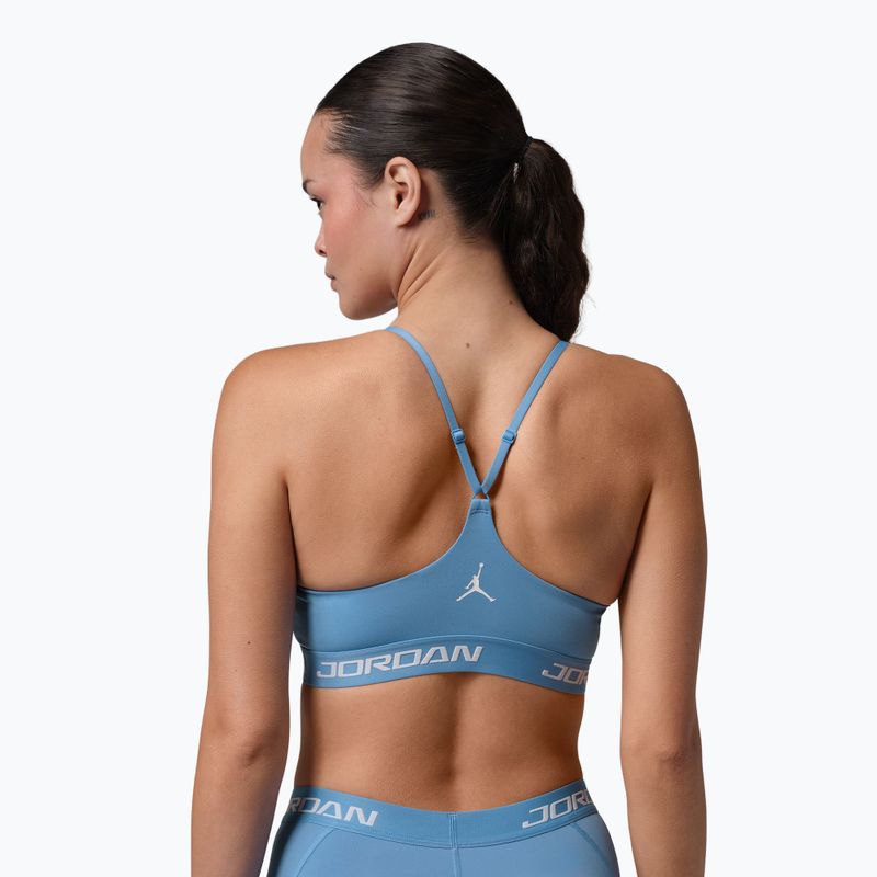 Sportinė liemenėlė Jordan Sport Essentials blue beyond/blue beyond/white/white 3