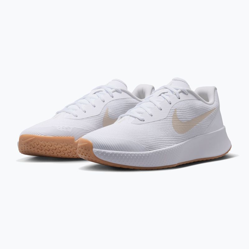 Vyriški teniso batai Nike Vapor Lite 3 White/Summit White/Light Orewood Brown 3