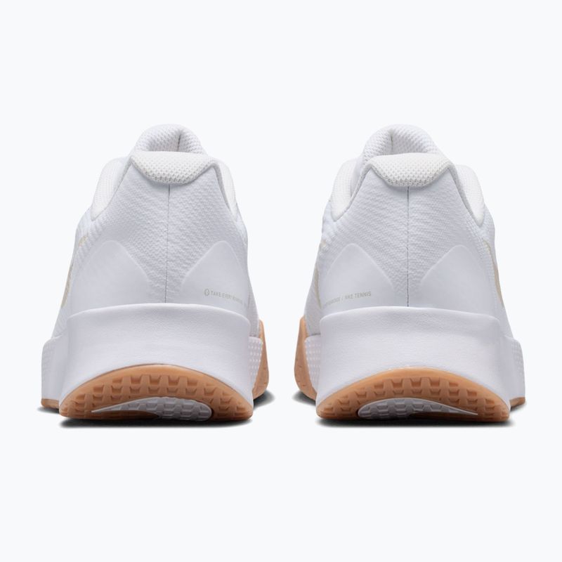 Vyriški teniso batai Nike Vapor Lite 3 White/Summit White/Light Orewood Brown 4