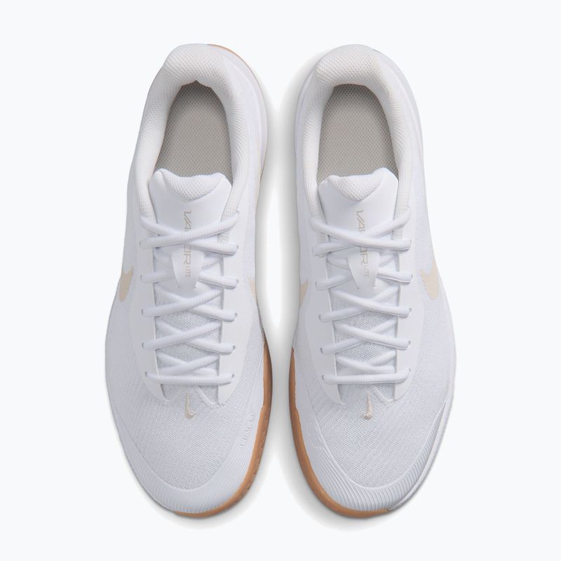 Vyriški teniso batai Nike Vapor Lite 3 White/Summit White/Light Orewood Brown 5