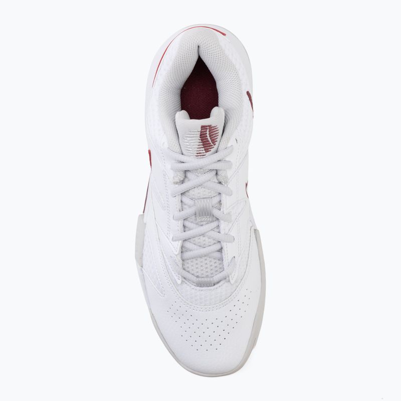 Moteriški teniso bateliai Nike Court Lite 4 White/Vast Grey/Pink Smoke 5