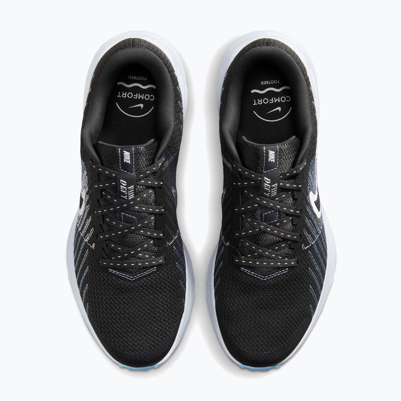Moteriški bėgimo batai Nike Run Defy dark smoke grey/aluminum/white 5