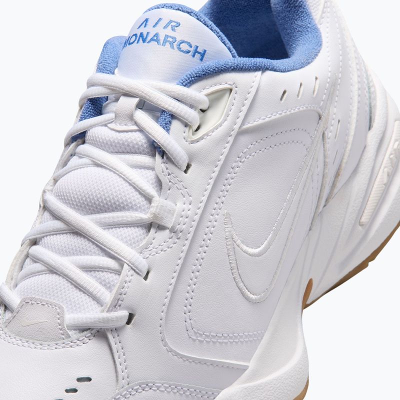 Vyriški treniruočių batai Nike Air Monarch IV white/indigo storm/gum light brown/white 5