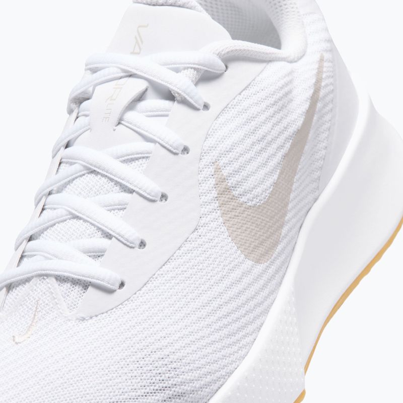 Moteriški teniso bateliai Nike Vapor Lite 3 White/Summit White/Light Orewood Brown 7