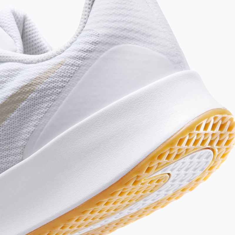 Moteriški teniso bateliai Nike Vapor Lite 3 White/Summit White/Light Orewood Brown 8