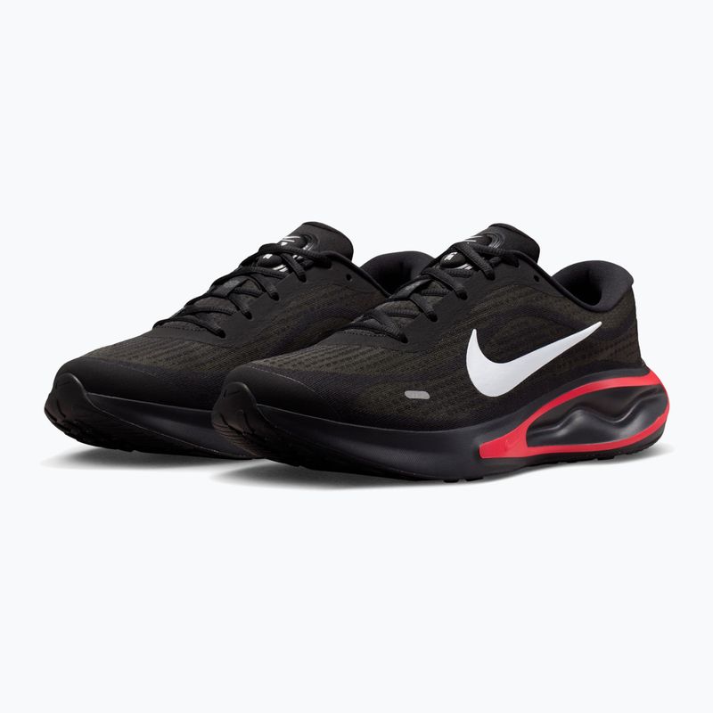 Vyriški bėgimo batai Nike Journey Run black/dark smoke grey/red orbit/white 3