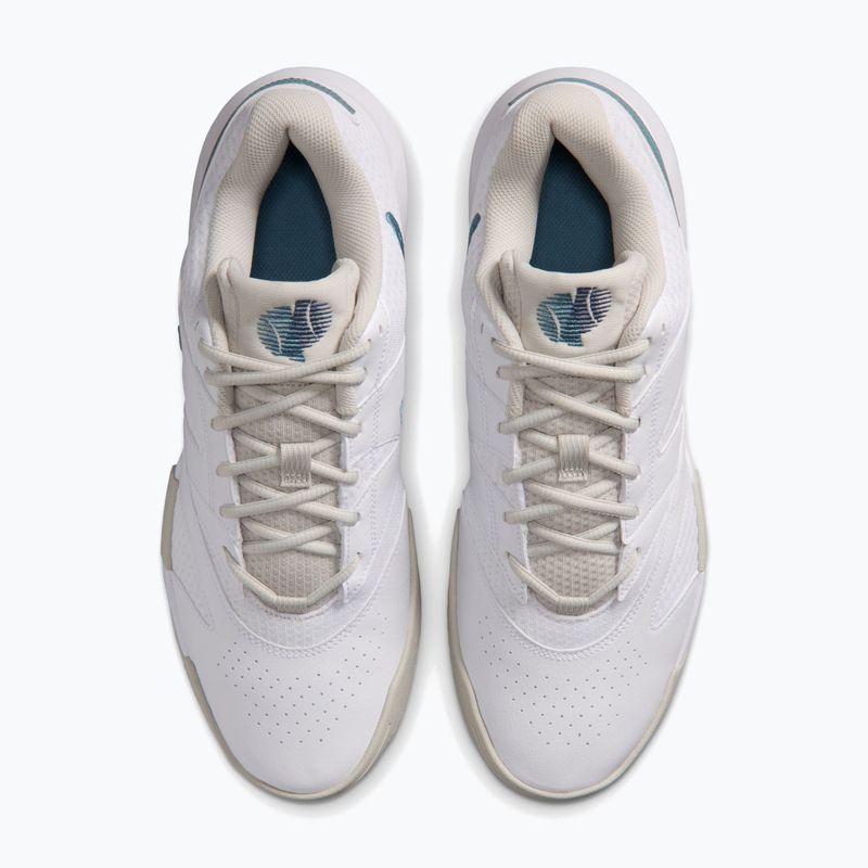 Vyriški teniso batai Nike Court Lite 4 White/Light Bone/New Slate/Smokey Blue 5
