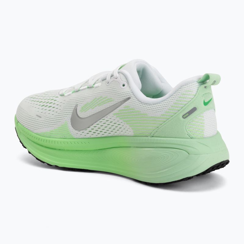 Moteriški bėgimo batai Nike Vomero 18 white/illusion green/metallic silver 3