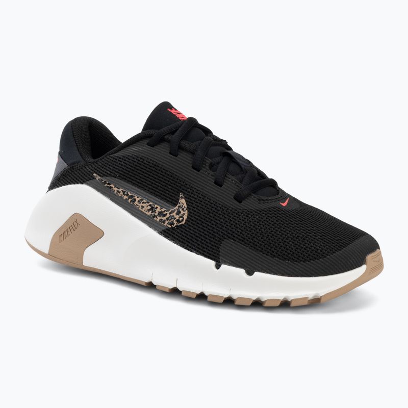 Moteriški treniruočių batai Nike Flex Train Print black/iron grey/sail/multi color