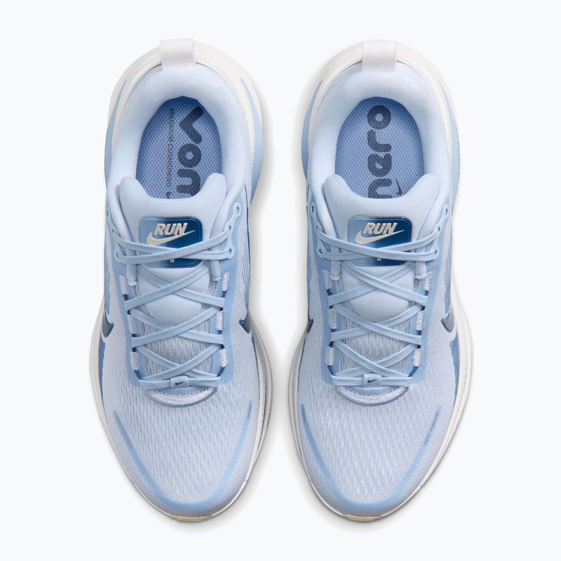 Moteriški bėgimo batai Nike Vomero 18 hydrogen blue/aluminum/mystic navy 5