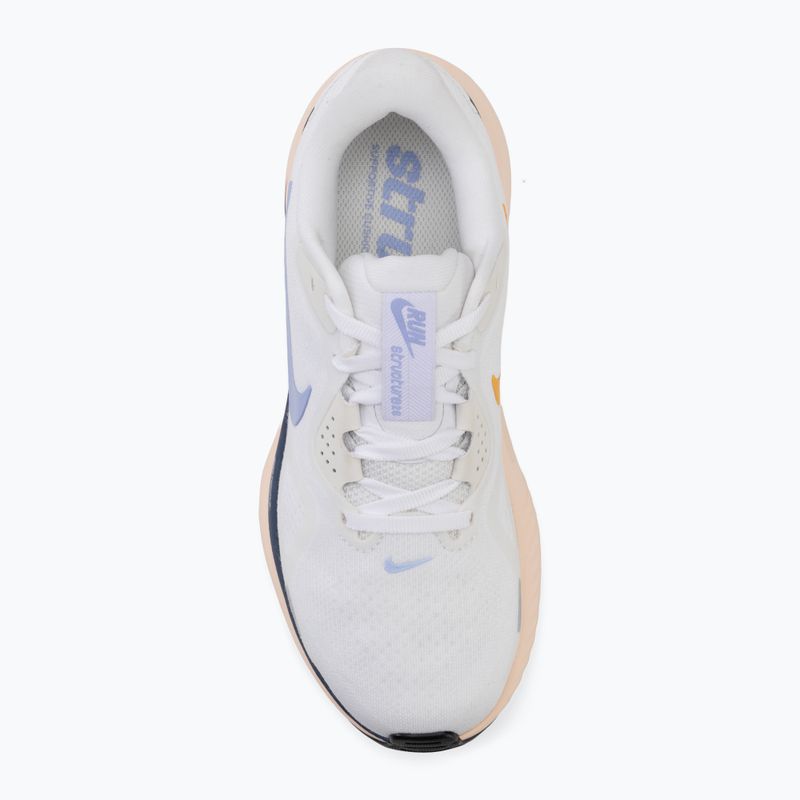 Moteriški bėgimo batai Nike Structure 26 white/mystic navy/sundial/aluminum 5