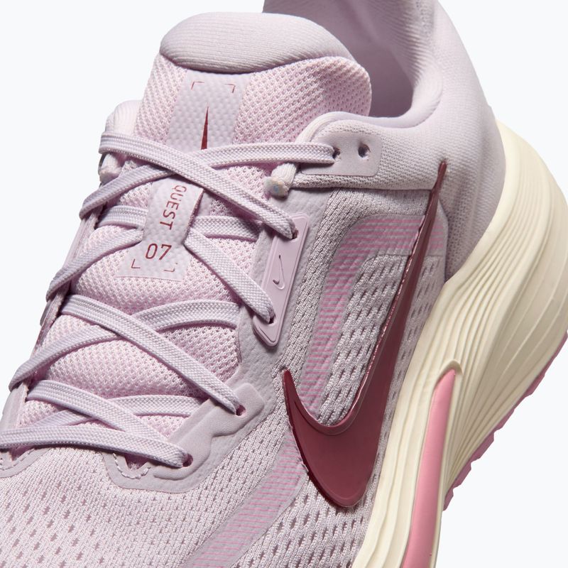 Moteriški bėgimo batai Nike Quest 7 bleached lilac/sail/pink rise/pink smoke 7