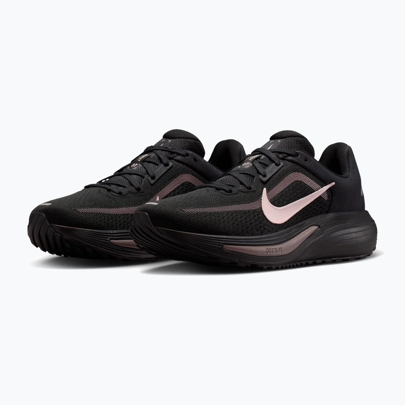 Moteriški bėgimo batai Nike Quest 7 black/taupe haze/silt red 3
