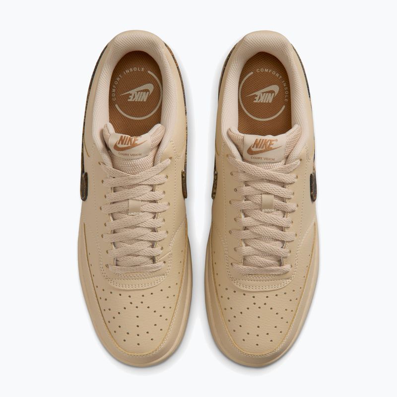 Vyriški batai Nike Court Vision SE Rattan/Rocky Tan/Mink Brown 5