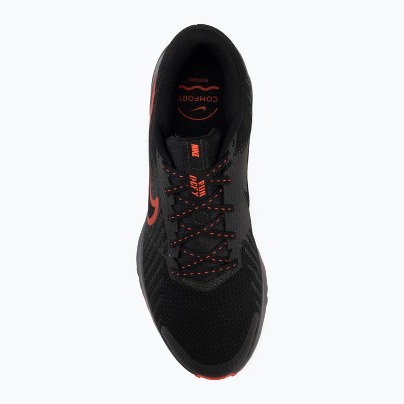 Vyriški bėgimo batai Nike Run Defy Black/Anthracite/Bright Crimson 5