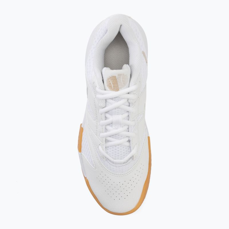 Moteriški teniso bateliai Nike Court Lite 4 White/Summit White/Linen/Light Orewood Brown 5