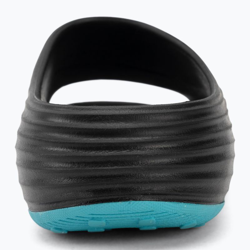 Vyriškos šlepetės Nike ReactX Rejuven8 black/gamma blue/metallic silver 6