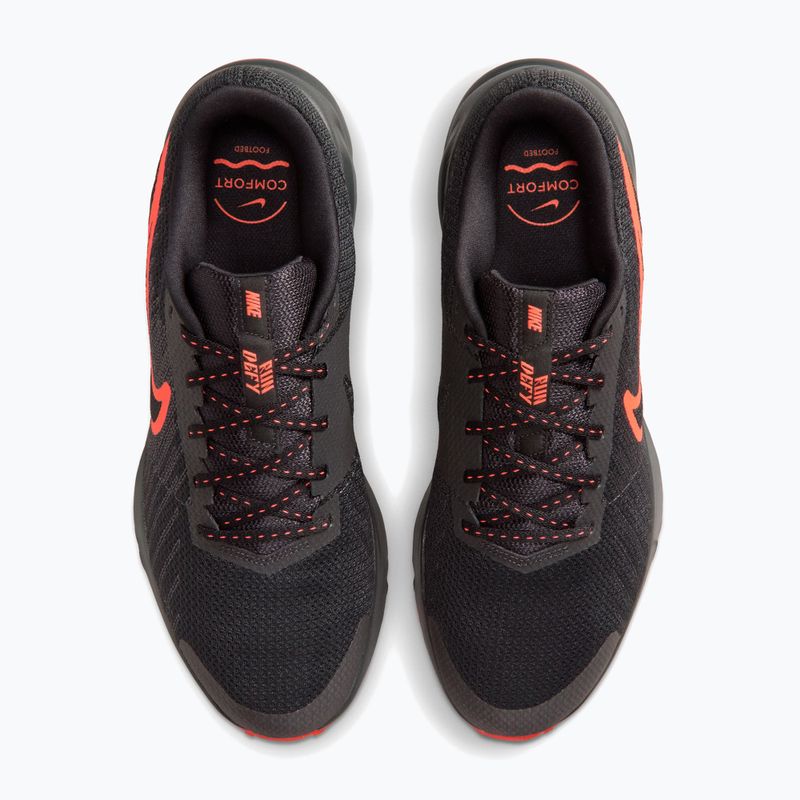 Vyriški bėgimo batai Nike Run Defy Black/Anthracite/Bright Crimson 5