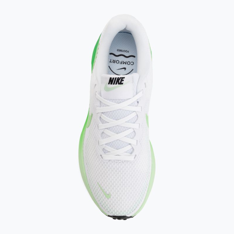 Moteriški bėgimo batai Nike Revolution 8 white/cucumber calm/illusion green 5