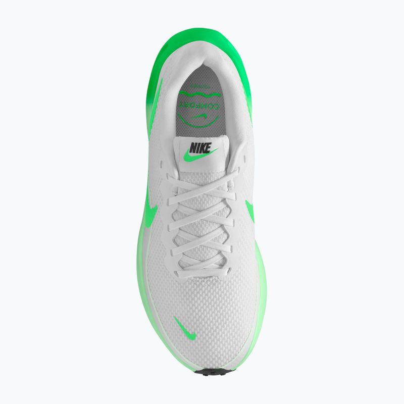 Moteriški bėgimo batai Nike Revolution 8 white/cucumber calm/illusion green 3